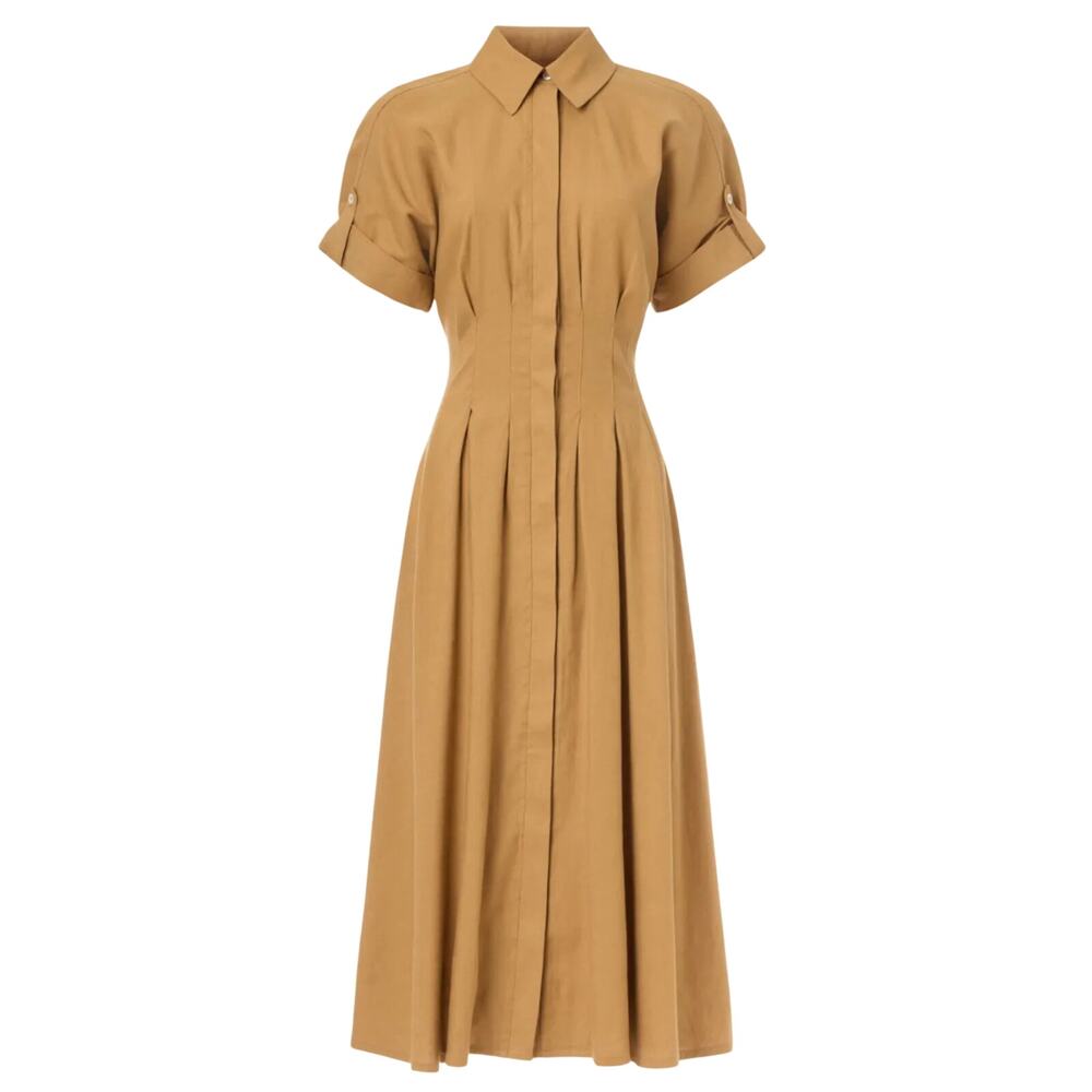 Veronica Beard Adavi Dress In Brown, Size Us 10